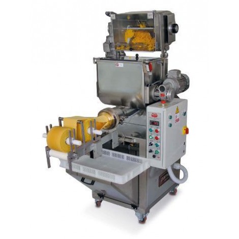 Pressa impastatrice automatica doppia vasca con vuoto mod. P/60