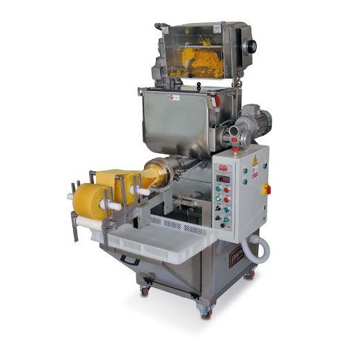 Pressa impastatrice automatica doppia vasca con vuoto mod. P/60